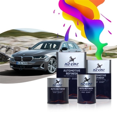 Peinture de laque automobile de couche de base argentée 1K Peinture de laque visuelle de qualité supérieure pour les voitures