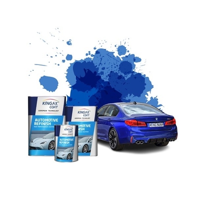 Peinture des véhicules à moteur de couche de base de couleur solide une peinture bleue verdâtre de voiture de composant
