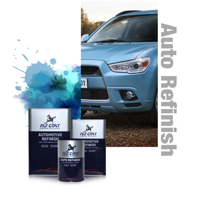 Résistance aux UV Peinture de base automobile avec une pression appropriée du pistolet à pulvérisation
