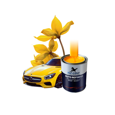 Peinture jaune automobile avec un temps de recouvrement efficace 4-6 heures
