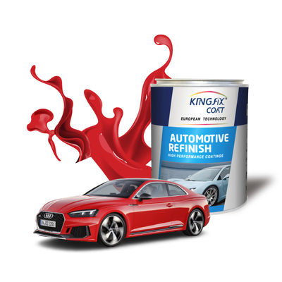 Plus de 40% de teneur solide en peinture de couche supérieure automobile finition brillante