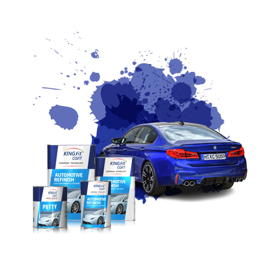 Peinture de revêtement automobile durable avec 4-6 heures de temps 2-3 couches durables