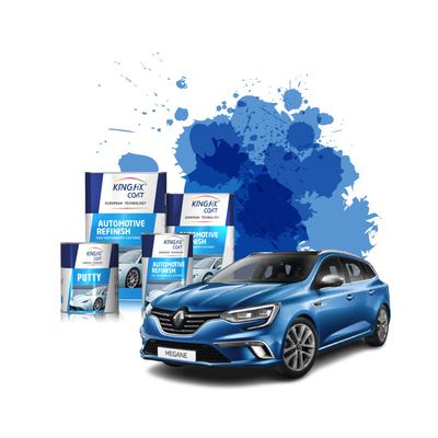 Peinture automobile haute performance avec une couverture de 400-500 pieds carrés par gallon 3C