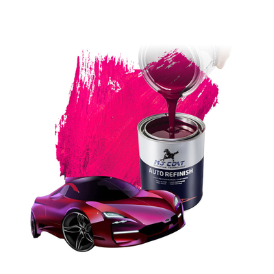 Faible teneur en COV Peinture de couche de base automobile recommandée pour des températures inférieures à 20 degrés Celsius