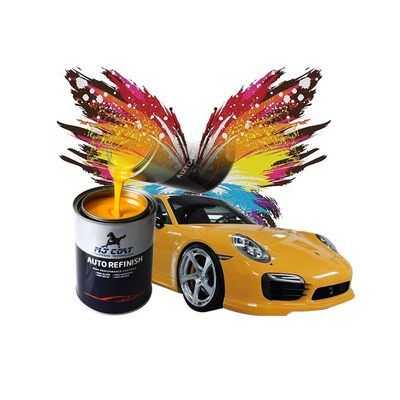 Peinture de couverture haute automobile brillante 400-500 pieds carrés par gallon Finition blanche