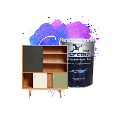 150-200 pieds carrés par gallon Couverture NC Finition en bois Satin Brillant 2-4 Heures Temps de recouche
