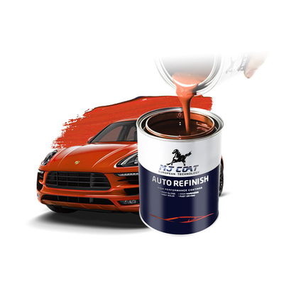 Peinture de couche supérieure automobile à haute brillance pour une application et une maintenance faciles