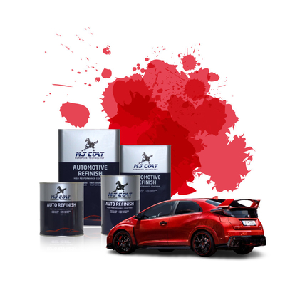 Peinture rouge métallique de voiture de basse d'odeur de concentration protection basse automatique de couche