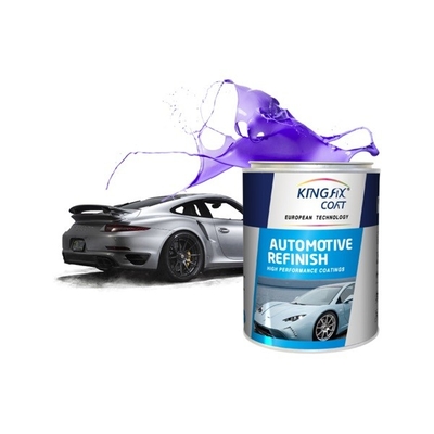 Saturation élevée noire métallique de Matte Automotive Base Coat Paint