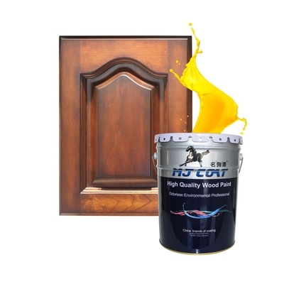 Couche supérieure liquide de vernis en bois transparent d'OR de lustre ISO9001 pour des meubles