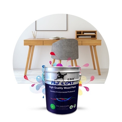 Peinture en bois d'unité centrale de polyuréthane de nitrocellulose