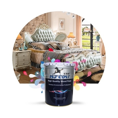 Polyuréthane argenté métallique acrylique de la peinture 1K en bois d'unité centrale de perle blanche superbe pour le bois peint
