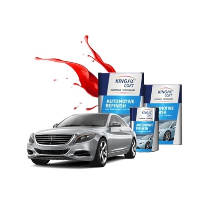 Peinture de laque automobile de couche de base argentée 1K Peinture de laque visuelle de qualité supérieure pour les voitures