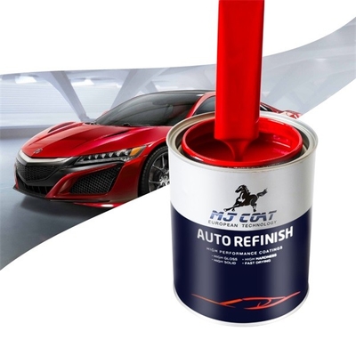 Peinture de laque automobile de couche de base argentée 1K Peinture de laque visuelle de qualité supérieure pour les voitures