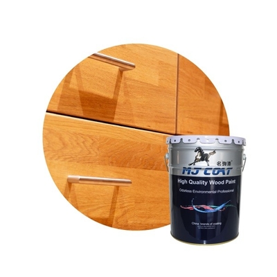 Manteau clair de peinture en bois de polyuréthane à haute teneur en solides pour le bois peint