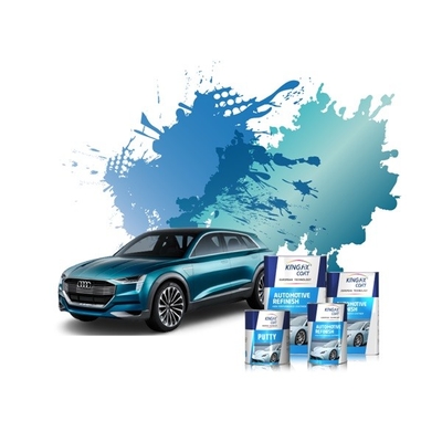 Vernis de peinture de finition automatique rouge 1K 2K de SGS pour la peinture de voiture