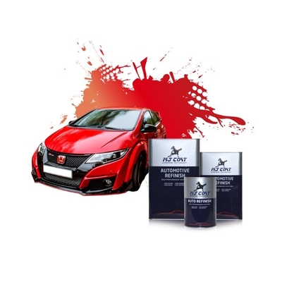 Vernis de peinture de finition automatique rouge 1K 2K de SGS pour la peinture de voiture