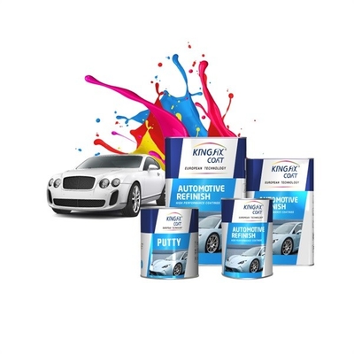 Peinture supérieure des véhicules à moteur bleue lumineuse de couche de GV de peinture de jet 2K de CAS 79-10-7