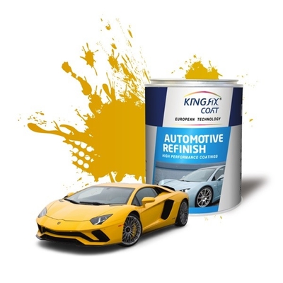Peinture de base automobile résistante aux rayures 1K International Black Car Paint