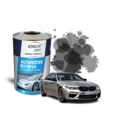 Peinture de base automobile résistante aux rayures 1K International Black Car Paint