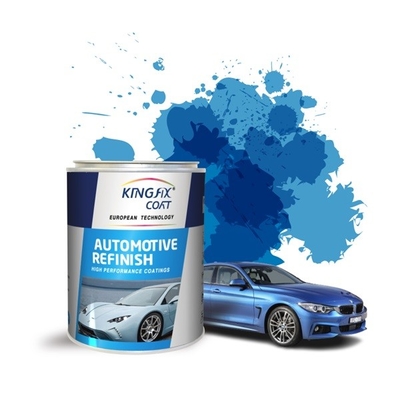 Peinture des véhicules à moteur de couche de base de couleur solide une peinture bleue verdâtre de voiture de composant
