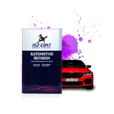 Kit de gallons de peinture automatique à haute teneur en vernis transparent résistant à l'affaissement