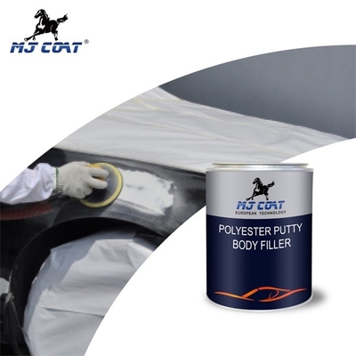 Mastic de remplissage des véhicules à moteur de bonne plénitude de mastic de corps de voiture de polyester jaune