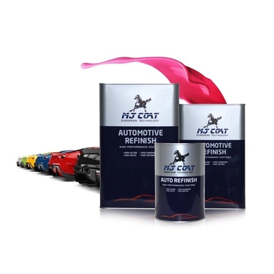 Peinture de voiture de couleur vive 1k, bon nivellement, plénitude élevée