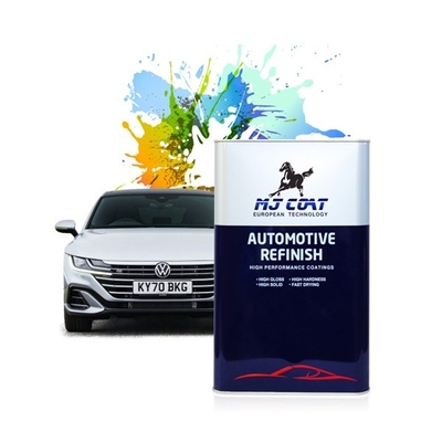 Peinture de voiture en polyuréthane acrylique finition peinture perle automobile noir mat