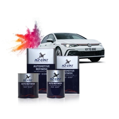 Peinture de voiture en polyuréthane acrylique finition peinture perle automobile noir mat