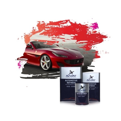 Peinture époxyde rouge jaune bleue de voiture de Surfacer des véhicules à moteur d'amorce de GV