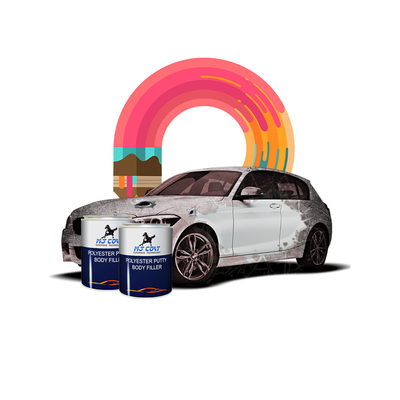 Remplisseur de séchage rapide de carrosserie facile de rayer le jaune doux facile de poncer le poids léger