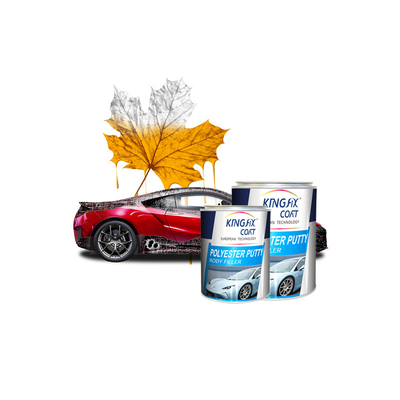 remplisseur doux vert de carrosserie du polyester 2K traitant rapidement