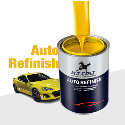 Vitesse de séchage rapide Peinture de base automobile brillante Faible teneur en COV