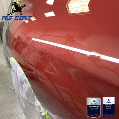 Résistance aux UV Peinture de base automobile avec une pression appropriée du pistolet à pulvérisation