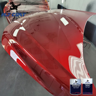 Couche de base automobile brillante La peinture est séchée 8 heures Résistance aux UV