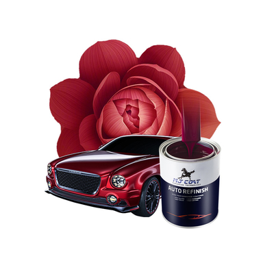 Endroit de stockage à froid Finition automobile Peinture Couleur rouge Préférence Finition brillante