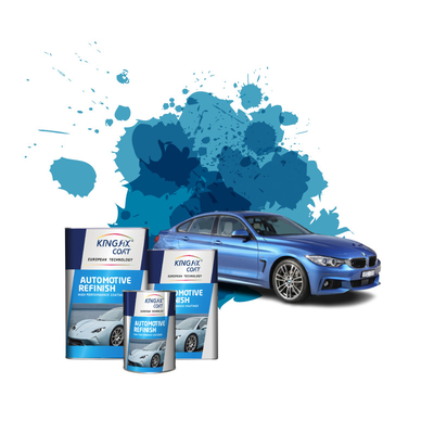 Peinture de finition automobile 2K avec temps de séchage 2-3 heures 400-500 pieds carrés par gallon de couverture