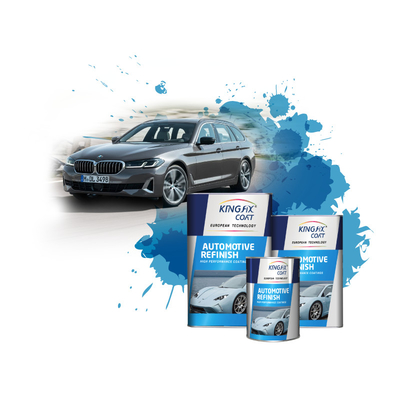 Couverture de peinture de voiture 400 pieds carrés / Gal Auto Clear Coat Peinture sèche rapidement
