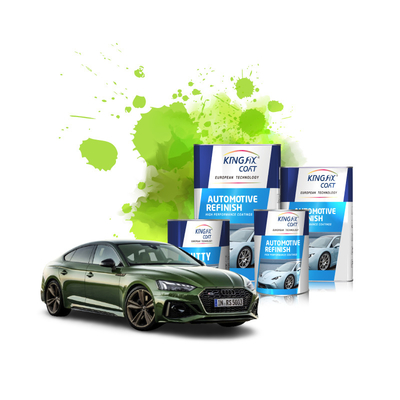 1 couleur Auto Clear Coating pour l' eau répulsivité Résistance aux chocs