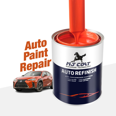 Peinture de couche supérieure automobile brillante avec une teneur en solides supérieure à 40% pour une finition haute brillance