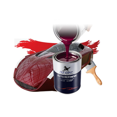 1-2 Heures Temps de séchage Auto Clear Coat Peinture Brillante et Matte Finition Méthode d'application par pulvérisation