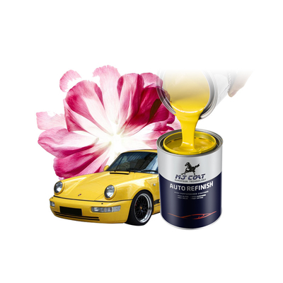 Peinture à base métallique Auto Clear Coat Peinture brillante et finition mate