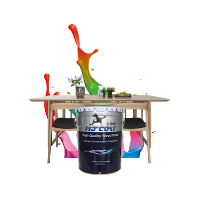 Peinture en bois PU mate pour professionnels 2-3 heures Temps de séchage 10-15 pieds carrés/litre Couverture