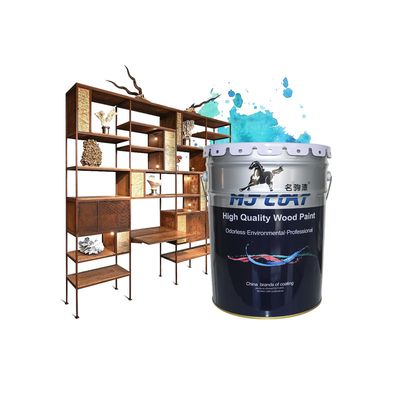10 à 15 pieds carrés/litre Couverture Peinture en PU sur bois avec technologie de résistance aux UV