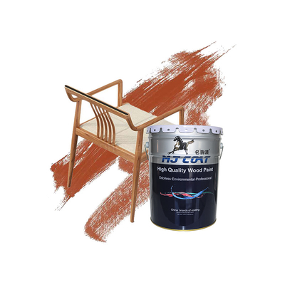 Couleur bois mate Peinture en bois PU Couches imperméables pour une application facile