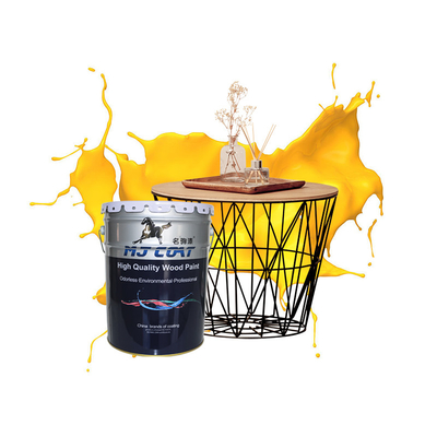 Séchage à faible odeur Peinture en bois PU Finition lisse Coupe en 2-3 heures imperméable à l'eau facile à appliquer