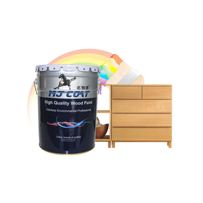 Peinture en bois mat PU revêtement imperméable Application facile Pour les surfaces en bois