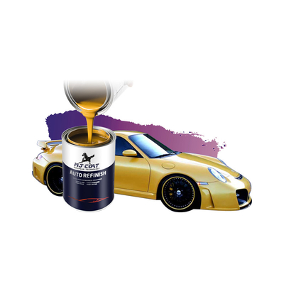 Couche de peinture de base automobile brillante professionnelle en différentes couleurs pour une finition parfaite