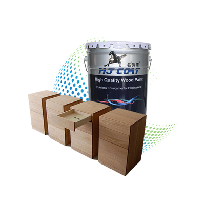 Couverture élevée NC Finition en bois faible COV et avec 150-200 pieds carrés par gallon